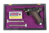 (C) Cased 1934 Maused DWM Comercial Luger Semi-Automatic Pistol..