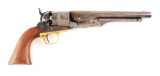 (A) US Colt Model 1860 Army Percussion Revolver.