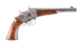 (A) U.S. Inspected Remington Model 1871 Army Rolling Block Pistol.