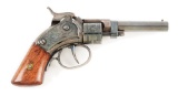 (A) High Condition Massachusetts Arms Co. Pocket Percussion Revolver.