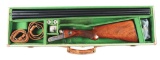 (C) Rugged W.W. Greener Empire Model Boxlock Ejector Heavy Game Gun with Case.