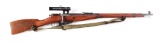 (C) Rare Vietnam Bring Back Hungarian Mosin Nagant Model 91/30 Sniper Rifle.
