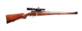 (C) Mannlicher Schoenauer Model 1950 Bolt Action Rifle.