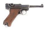 (C) 1939 42 Code Mauser Luger Semi-Automatic Pistol.