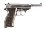 (C) Nazi Marked Walther 480 Code P.38 Semi-Automatic Pistol.
