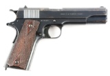(C) Colt Model 1911 U.S. Army Semi-Automatic Pistol (1918).