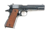 (C) Pre-War Colt Model 1911A1 Commercial Semi-Automatic Pistol (1934).