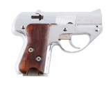 (M) Semmerling LM4 Nickel Slide Action Pocket Pistol.