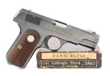 (C) Boxed Colt Model 1908 Hammerless Semi-Automatic Pistol (1935).