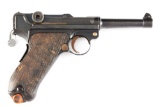 (C) 1906 DWM Dutch Air Force Luger Semi-Automatic Pistol.