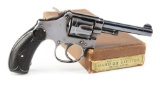 (C) Boxed British Proofed Smith & Wesson .22 Ladysmith Double Action Revolver.