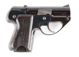 (M) Semmerling LM4 High Polish Blue Slide Action Pocket Pistol.