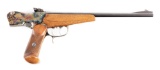 (C) F. Neumann Spezial Modell Centrum German Single Shot Target Pistol With Leather Case.
