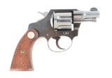 (C) Near New Pre-War Colt Bankers Special Double Action Revolver (1933).
