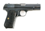 (C) Colt Model 1908 Pocket Hammerless Semi-Automatic Pistol - Shanghai Municipal Police.