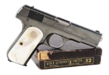 (C) Boxed Colt Model 1903 Pistol (1920).