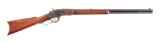 (A) Antique  Winchester Model 1873 Lever Action Rifle.