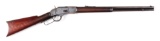 (A) Winchester 3rd Model 1873 Lever Action Rifle.