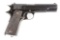 (C) Scarce WWII Norweigen Kongsberg Model 1914 Colt 1911 .45 1942 Pistol.