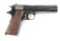 (C) Pre-War Colt Commercial Model 1911 Semi-Automatic Pistol (1915).
