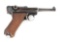 (C) Nazi Marked 41 Date 42 Code Luger Semi-Automatic Pistol.