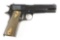 (C) German Nazi Issue 1942 Kongsberg Model 1914 Semi Automatic Pistol.