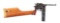 (C) Refurbished Mauser C96 BOLO Red 9 Semi-Automatic Pistol with Shoulder Stock.