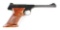 (C) Colt Woodsman 2nd Series Target Model Semi-Automatic Pistol.