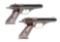 (C)Lot of 2: Whitney Firearms Wolverine Pistols with Box.