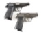 (C) Lot of 2: Walther PP Model Semi-Automatic Pistols.