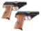 (M) Lot of 2: Boxed German Mauser Model HSc Semi-Automatic Pocket Pistols