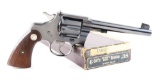 (C) Boxed Colt Officers Model Target Revolver (1937).