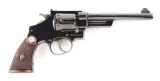 (C) Pre-War Smith & Wesson .38-44 Outdoorsman Double Action Revolver.