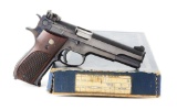 (C) Boxed Smith & Wesson Model 52-1 Semi-Automatic Pistol.