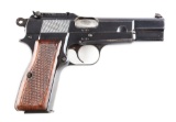 (C) Pre-War Belgian Military Marked High Power Pistol, Slotted With Tangent Sight.