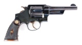 (C) High Condition Pre-War Smith & Wesson Model 38/44 HE Double Action Revolver.