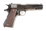 (C) Pre-War Colt Model 1911A1 Commercial Semi-Automatic Pistol.