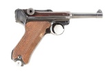 (C) Nazi Marked 1939 Dated S/42 Code Luger Semi-Automatic Pistol.
