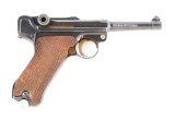 (C) Nazi Marked G Date S/42 Code Luger Semi-Automatic Pistol.