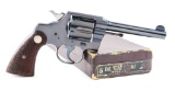 (C) Boxed Pre-War Colt Official Police Double Action Revolver (1941).