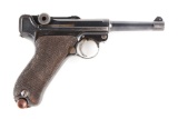(C) German DWM Luger P.08 Semi-Automatic Pistol.