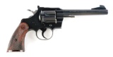(C) Colt Officers Model Match .38 Single Action Revolver (1960).