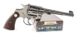 (C) Boxed Pre-War Colt Officer's Model .22 Double Action Target Revolver (1930).