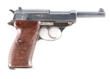 (C) Nazi Marked Walther ac 45 P-38 Semi-Automatic Pistol.
