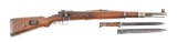 (C) WWII Nazi German Model 33/40 Carbine, dot 1941 with Bayonet.