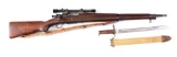 (C) U.S. Remington 1903-A3 Sniper Rifle with Sling & Scope.