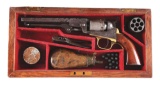 (A) Cased Colt Model 1849 Pocket Percussion Revolver.