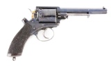 (A) Adam's Patent Commercial Mark II 1867 British Double Action Revolver.