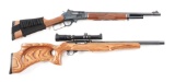 (M) Lot of 2: Ruger 10-22 Semi-Automatic Carbine & Marlin Model 1895G Lever Action Rifle.