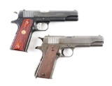 (C) Lot of 2: Argentine Model 1927 Semi-Automatic Pistols.